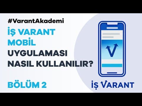 İş Varant Mobil Uygulaması Nasıl Kullanılır? Bçlüm 2